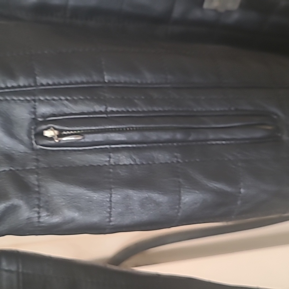 Vintage Brandon Thomas Vintage Quilted Leather Coat - Picture 5 of 6